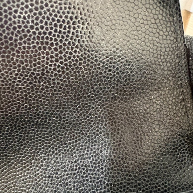 CHANEL BOY 經典菱格紋魚子醬牛黑金長夾-27