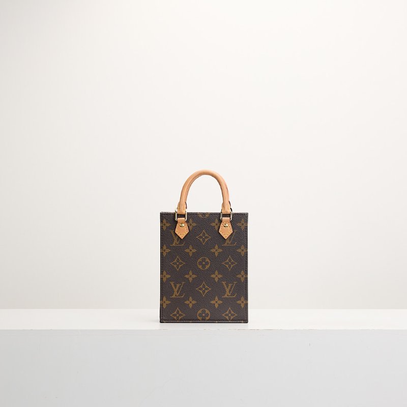 二手Lv mini 新款琴譜包/老花 晶片款-0