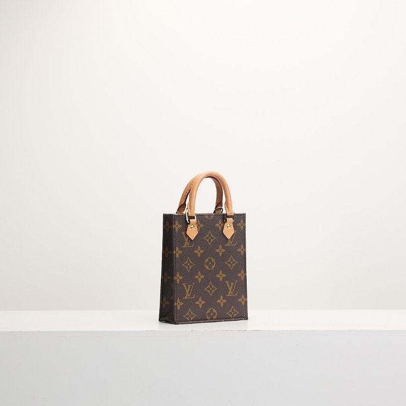 二手Lv mini 新款琴譜包/老花 晶片款-1