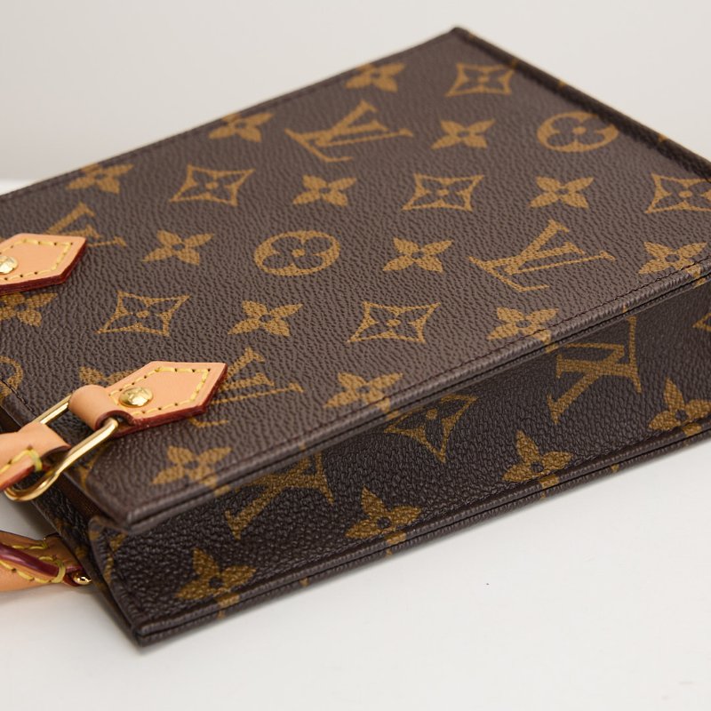 二手Lv mini 新款琴譜包/老花 晶片款-9