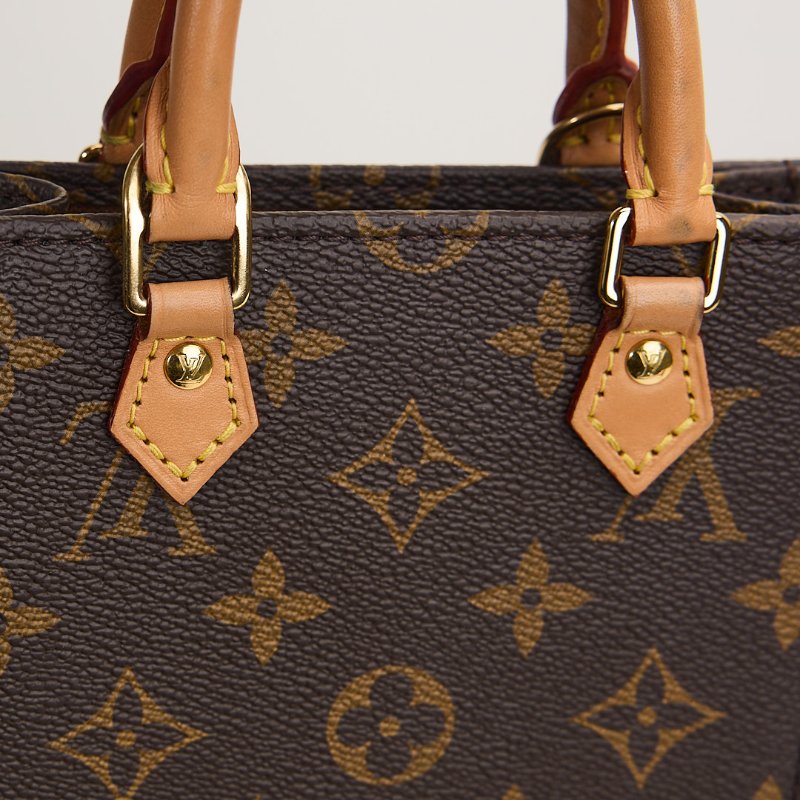 二手Lv mini 新款琴譜包/老花 晶片款-10