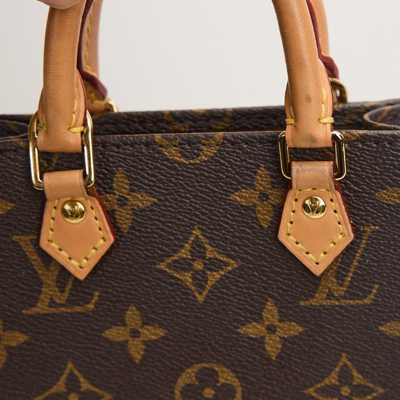 二手Lv mini 新款琴譜包/老花 晶片款-12