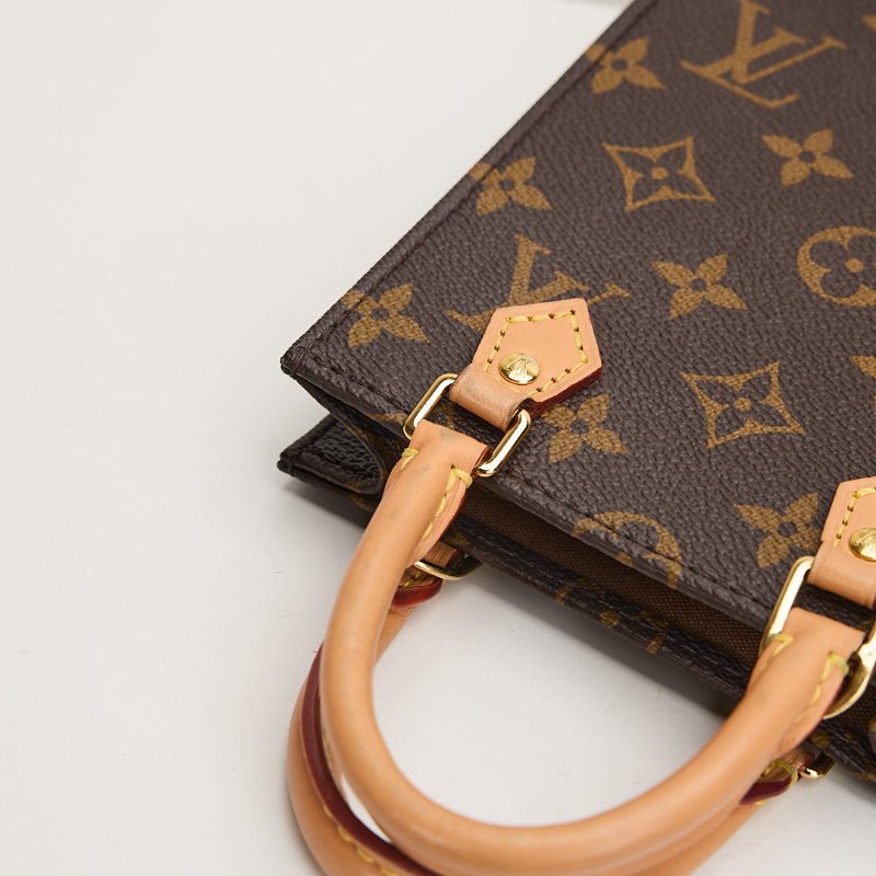 二手Lv mini 新款琴譜包/老花 晶片款-13