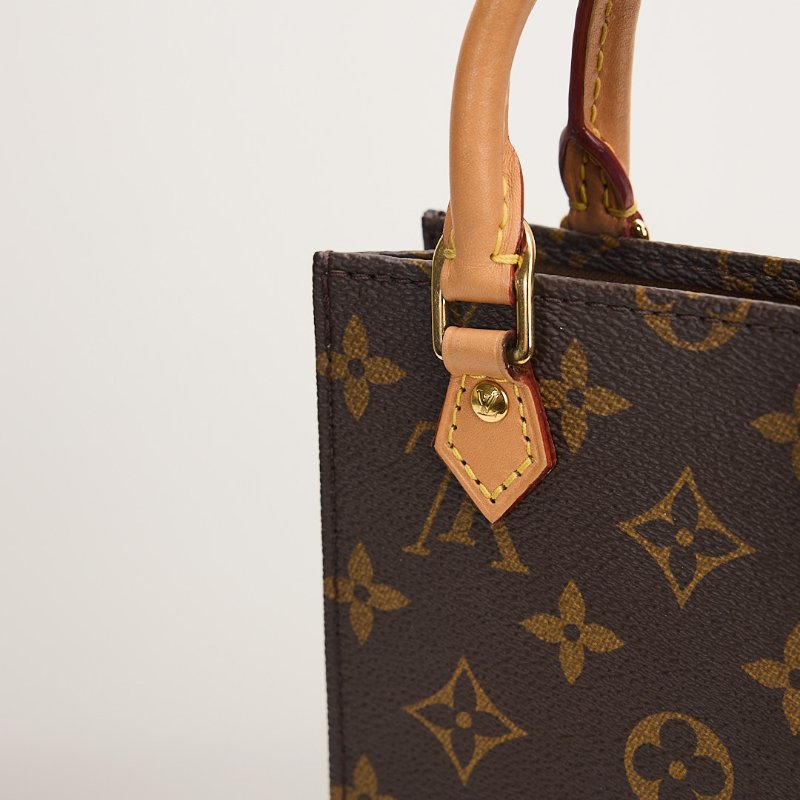 二手Lv mini 新款琴譜包/老花 晶片款-15