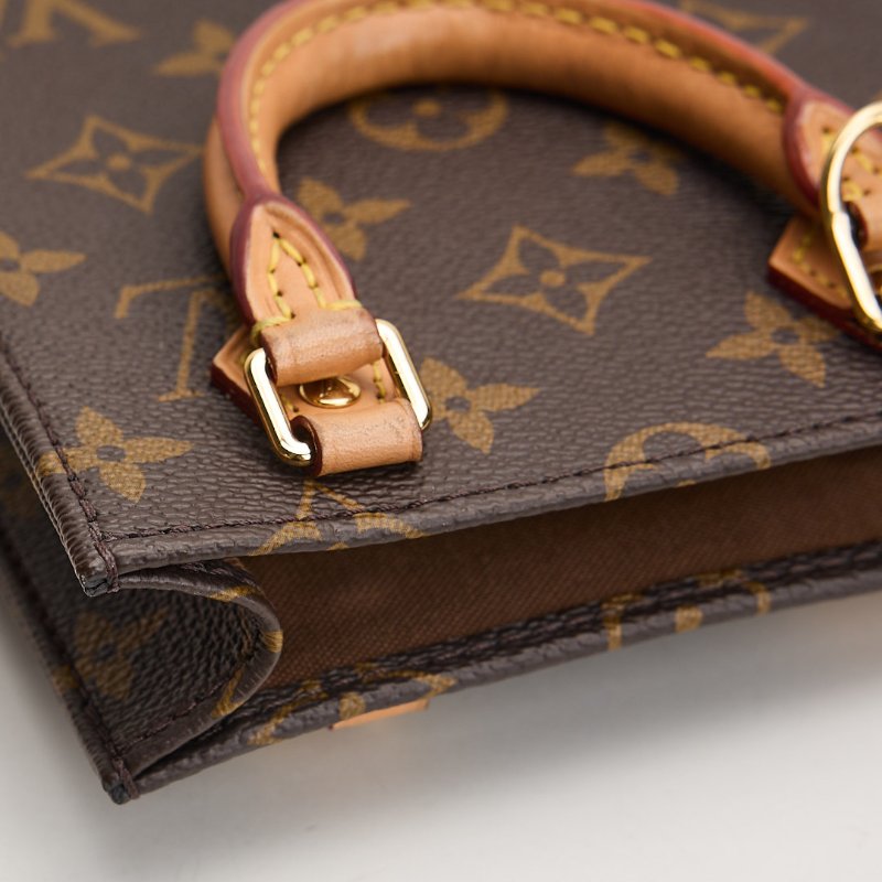 二手Lv mini 新款琴譜包/老花 晶片款-22