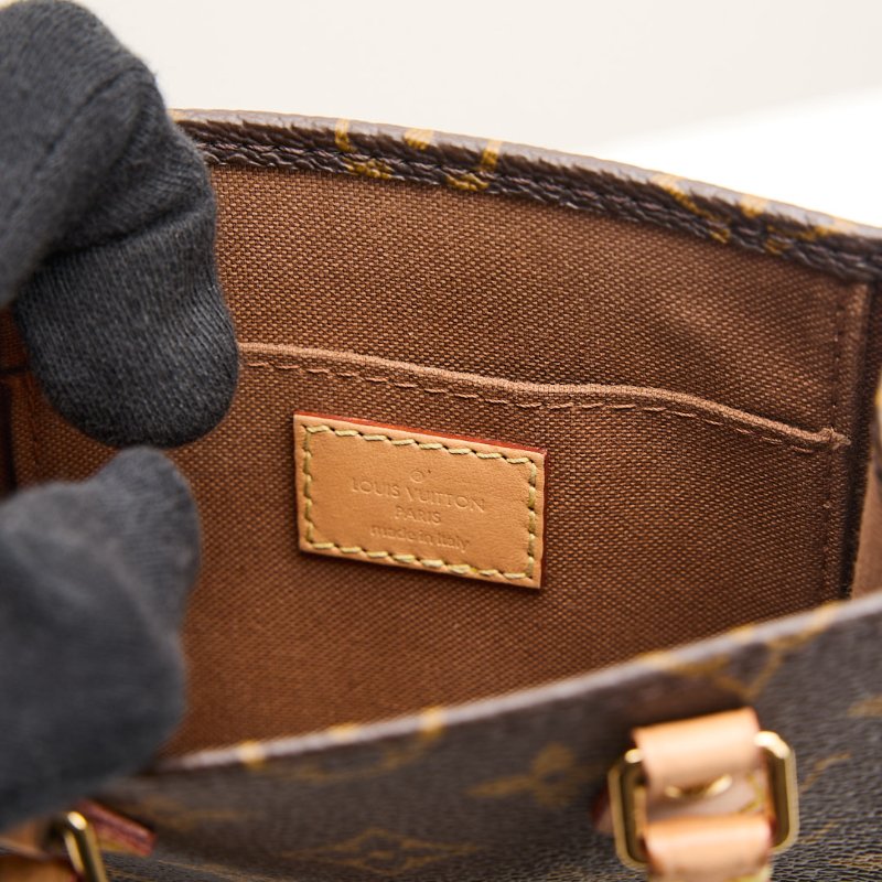 二手Lv mini 新款琴譜包/老花 晶片款-28