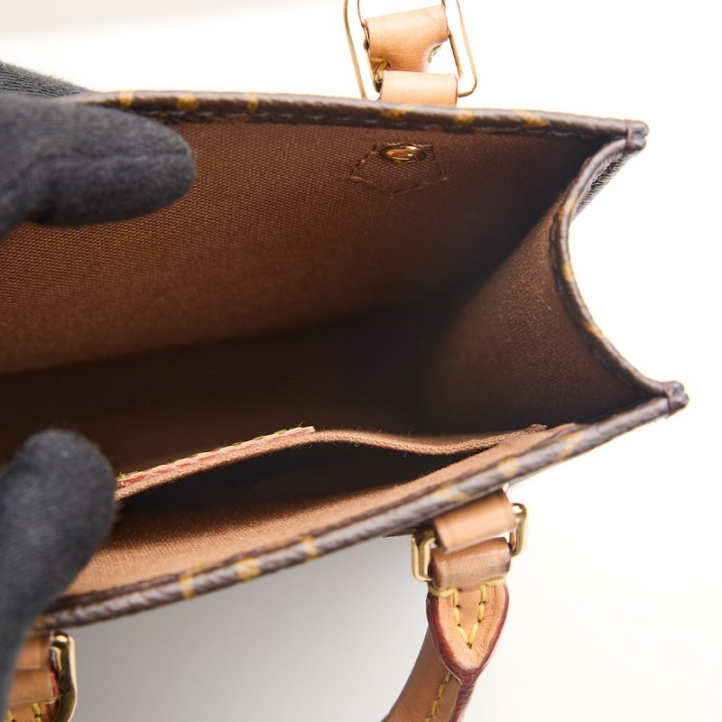 二手Lv mini 新款琴譜包/老花 晶片款-29