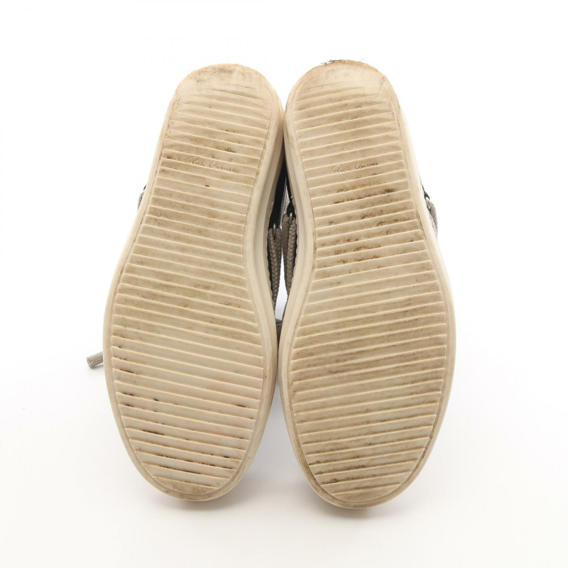 Rick Owens Jumbo 羽絨靴,黑色真皮,#40,二手男款-3