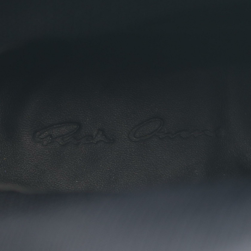 Rick Owens Jumbo 羽絨靴,黑色真皮,#40,二手男款-4