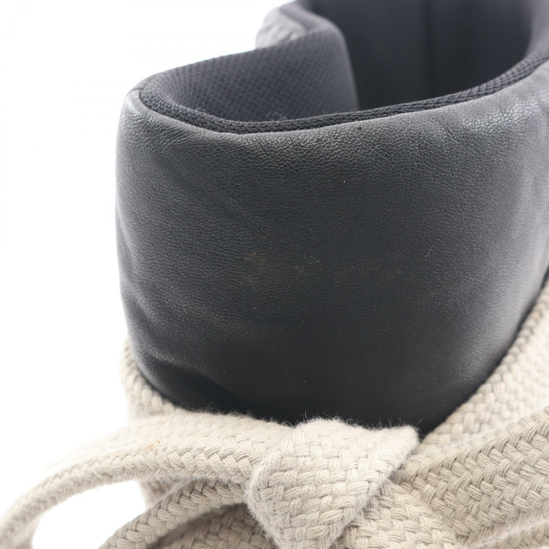 Rick Owens Jumbo 羽絨靴,黑色真皮,#40,二手男款-11
