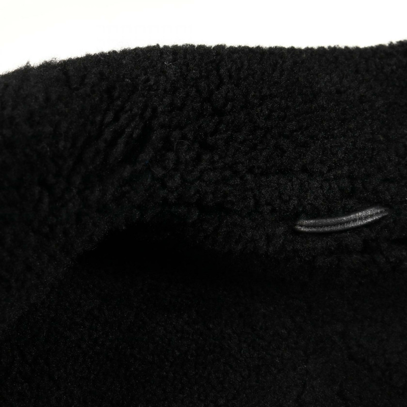 ACNE STUDIOS Ian Shearling 皮革外套 Jean Mouton 黑色 二手 男款-9