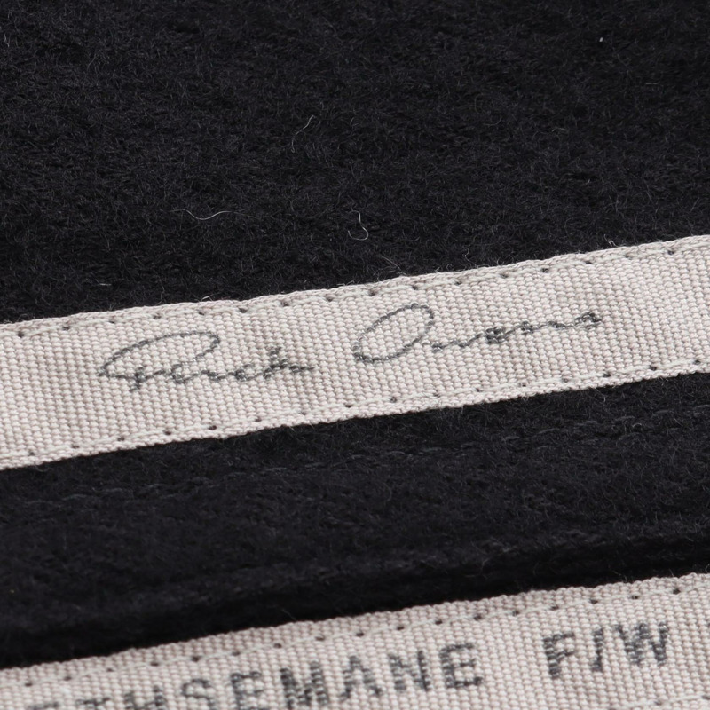 Rick Owens LIDO 夾克,羊毛棉混紡,黑色,二手男款,尺寸 52-2