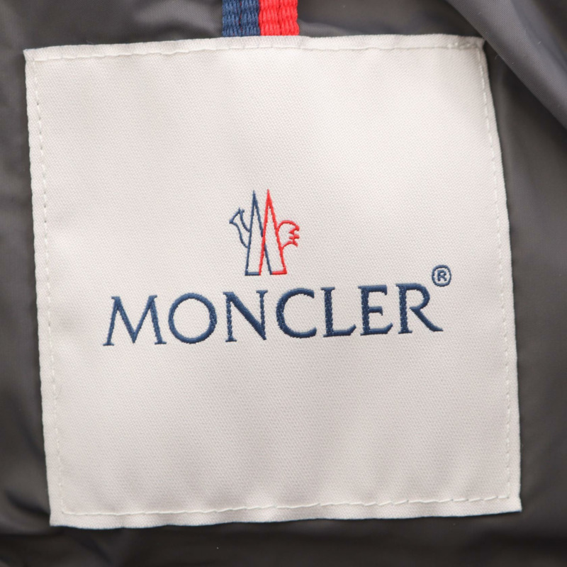 MONCLER MONTGENEVRE 羽絨外套 羊毛 灰色 男款 二手-2