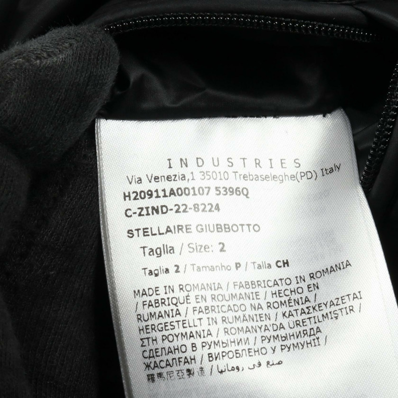 MONCLER STELLAIRE 男士黑色尼龍羽絨外套(二手)-4