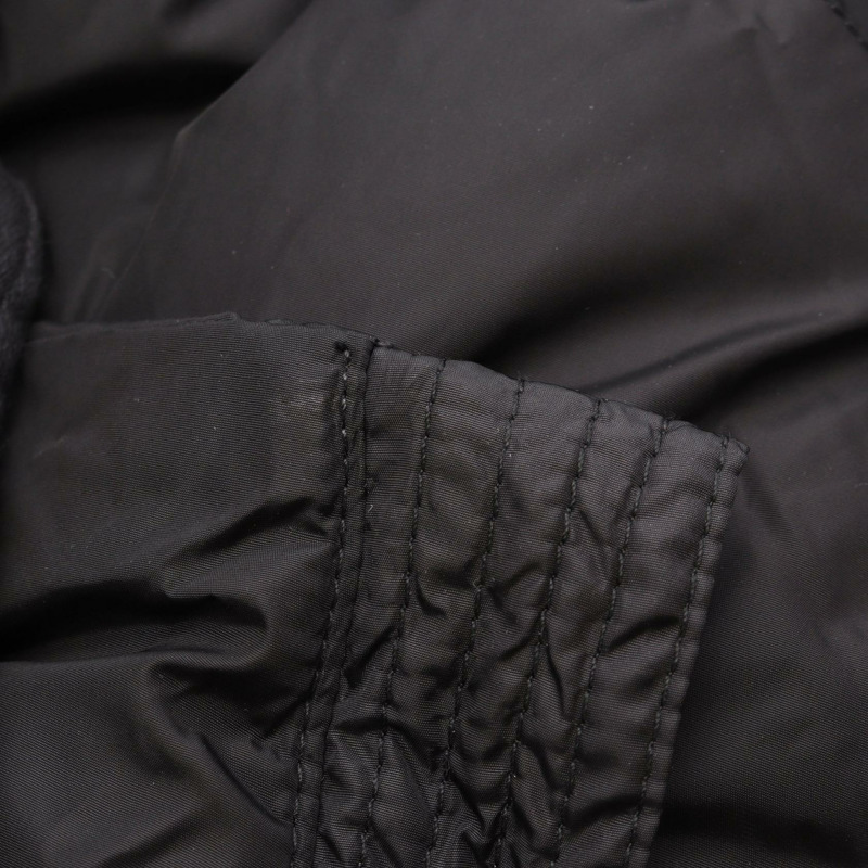 鉻心牌男士黑色尼龍羽絨外套(二手)-7