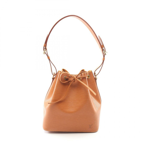 路易威登 Petit Noe 肩背包 M44108 Epi 皮革棕色 Cipango 金色二手