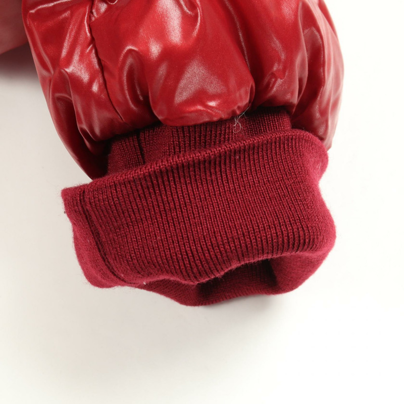 MONCLER MALJASSET 男士紅色尼龍羽絨外套(二手)-7