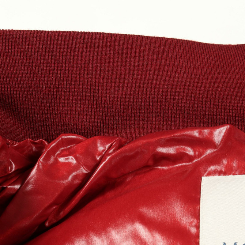 MONCLER MALJASSET 男士紅色尼龍羽絨外套(二手)-8