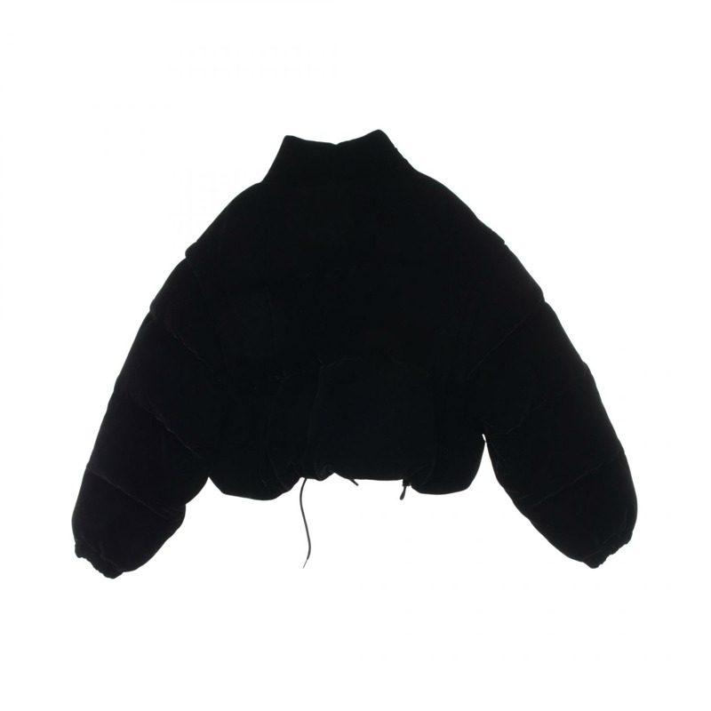 PRADA 男士羽絨外套 #38 人造絲黑色 二手-1