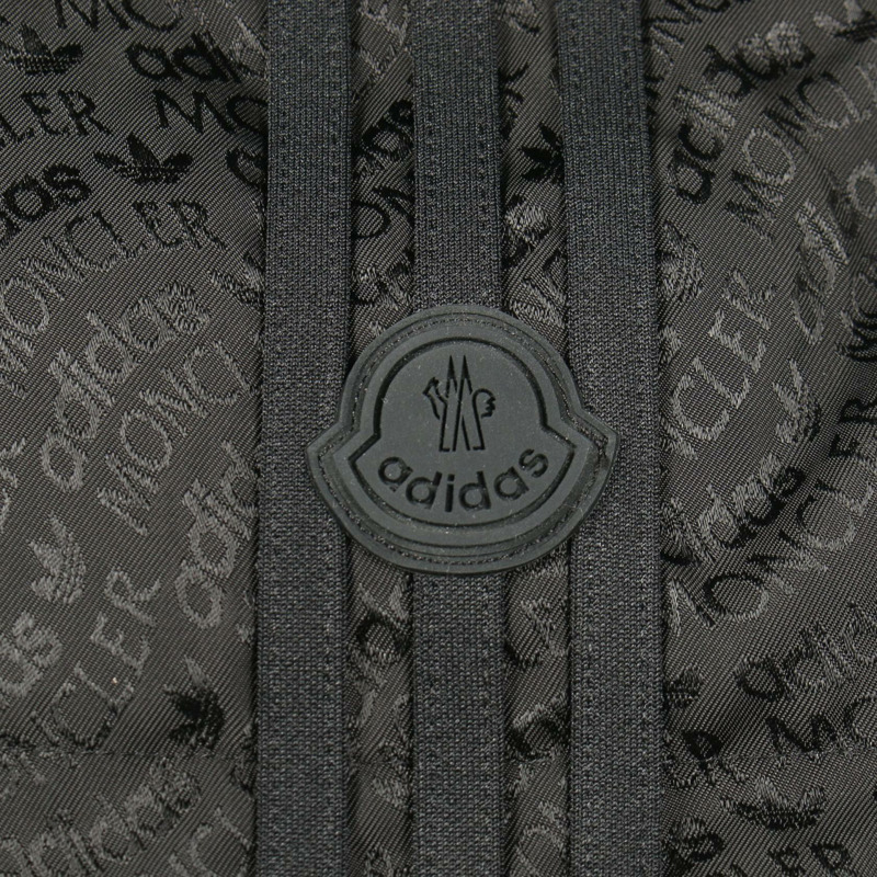 MONCLER GENIUS 3 adidas ALPBACH 羽絨外套 1A00009 M2858 尼龍 黑色 二手 男款-5