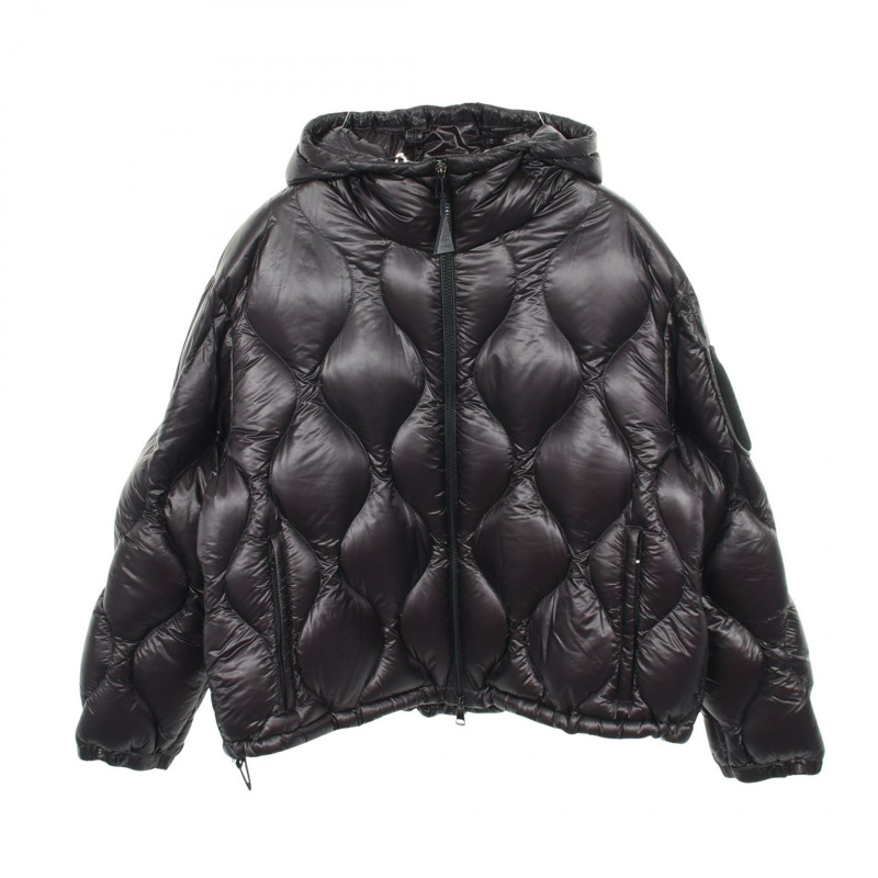 MONCLER ANTHON 男士尼龍海軍藍羽絨外套(二手)-0
