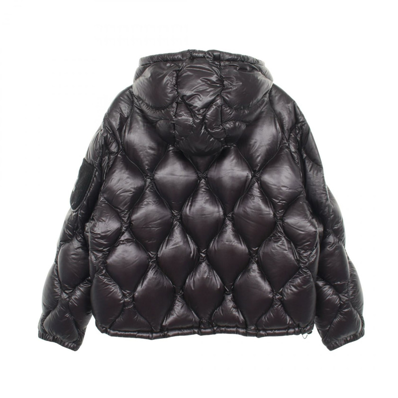 MONCLER ANTHON 男士尼龍海軍藍羽絨外套(二手)-1