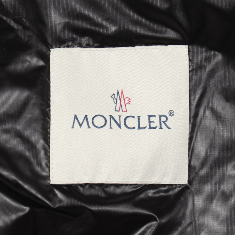 MONCLER ANTHON 男士尼龍海軍藍羽絨外套(二手)-2