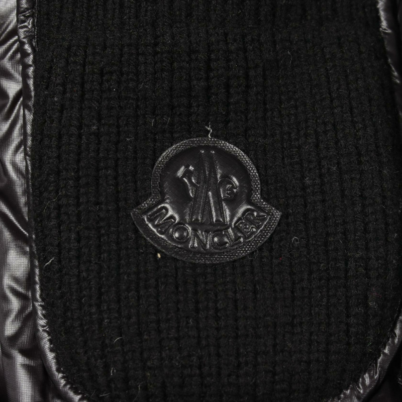 MONCLER ANTHON 男士尼龍海軍藍羽絨外套(二手)-4