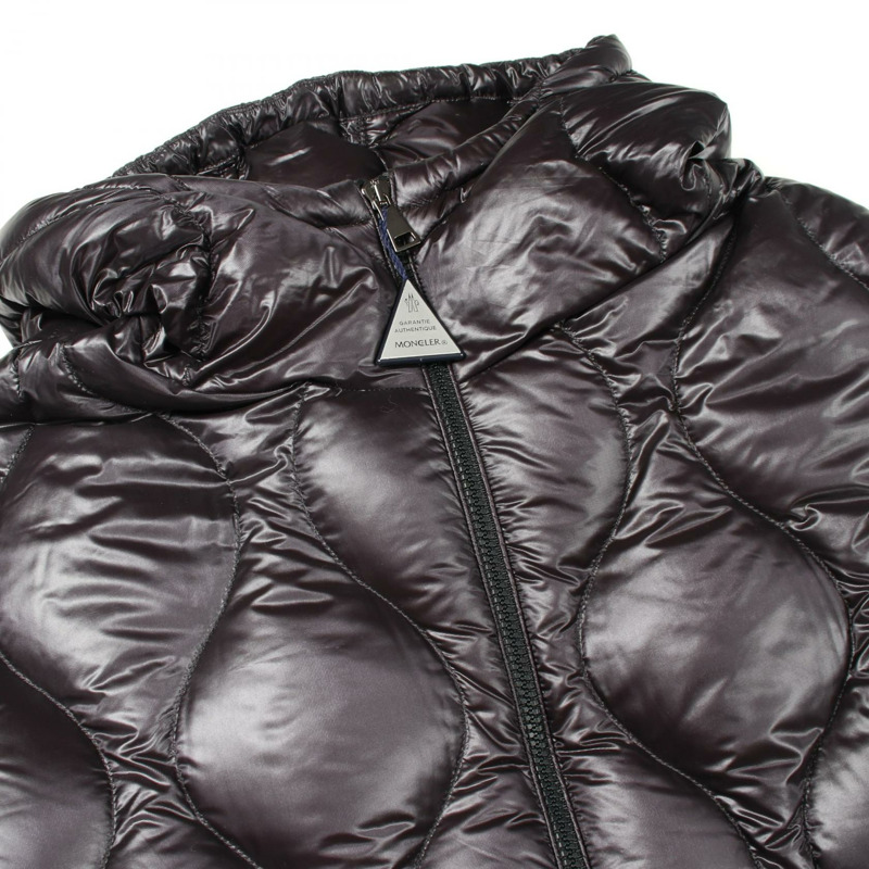 MONCLER ANTHON 男士尼龍海軍藍羽絨外套(二手)-9