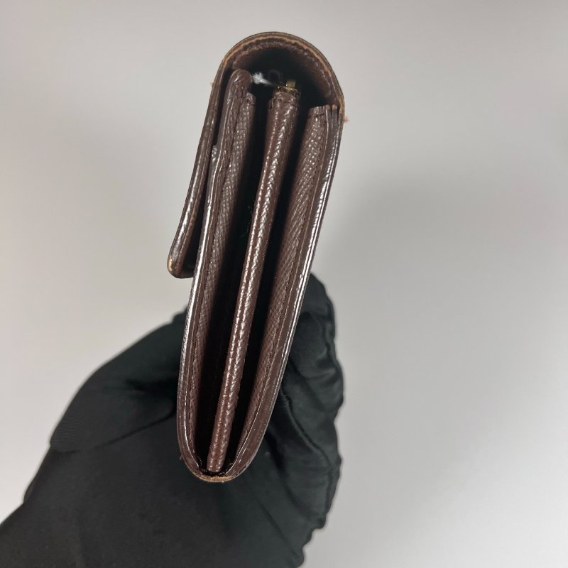 LV N61725 棋盤格掀蓋長夾-2