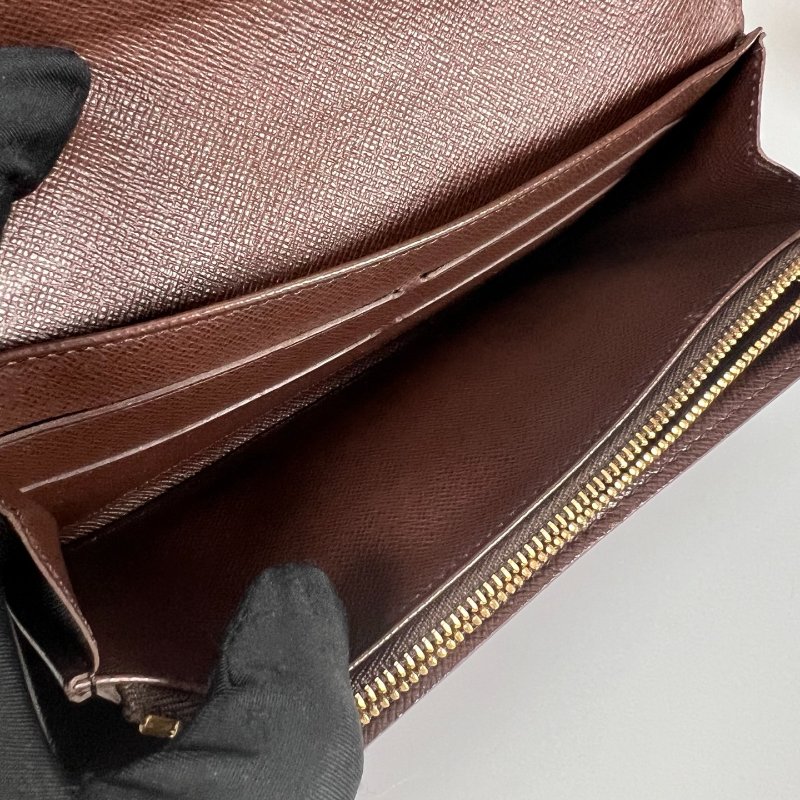 LV N61725 棋盤格掀蓋長夾-6