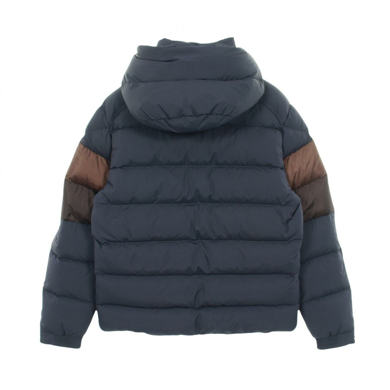 MONCLER ENZIAN 羽絨服,附帽,尼龍材質,海軍藍,1號,二手男款-1