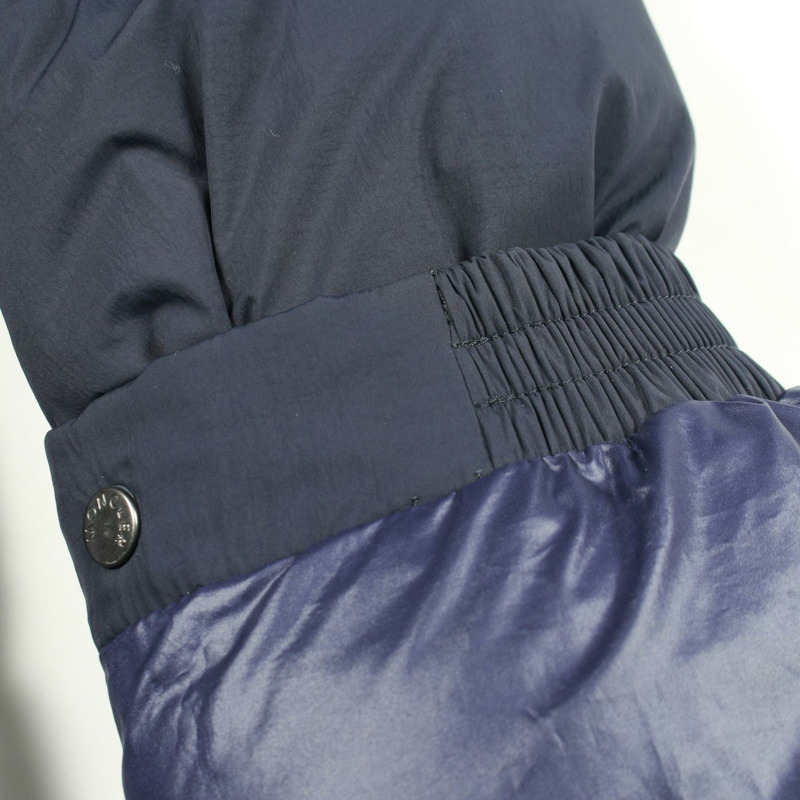 MONCLER ENZIAN 羽絨服,附帽,尼龍材質,海軍藍,1號,二手男款-7