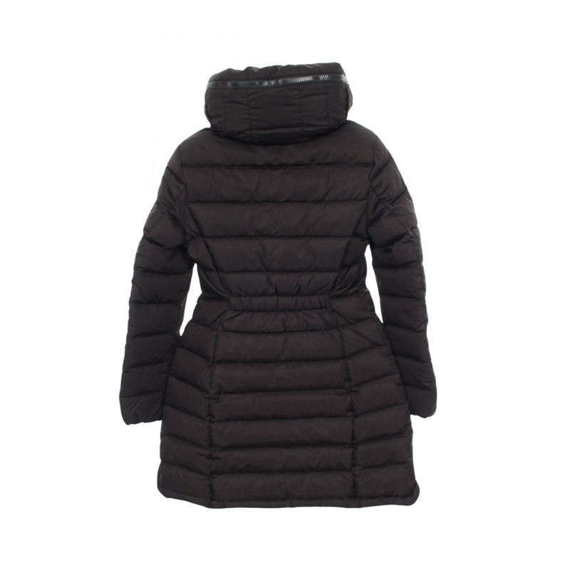 MONCLER FLAMMETTE 羽絨外套 #0 連帽衫 4993105 尼龍 黑色 二手 女款-1