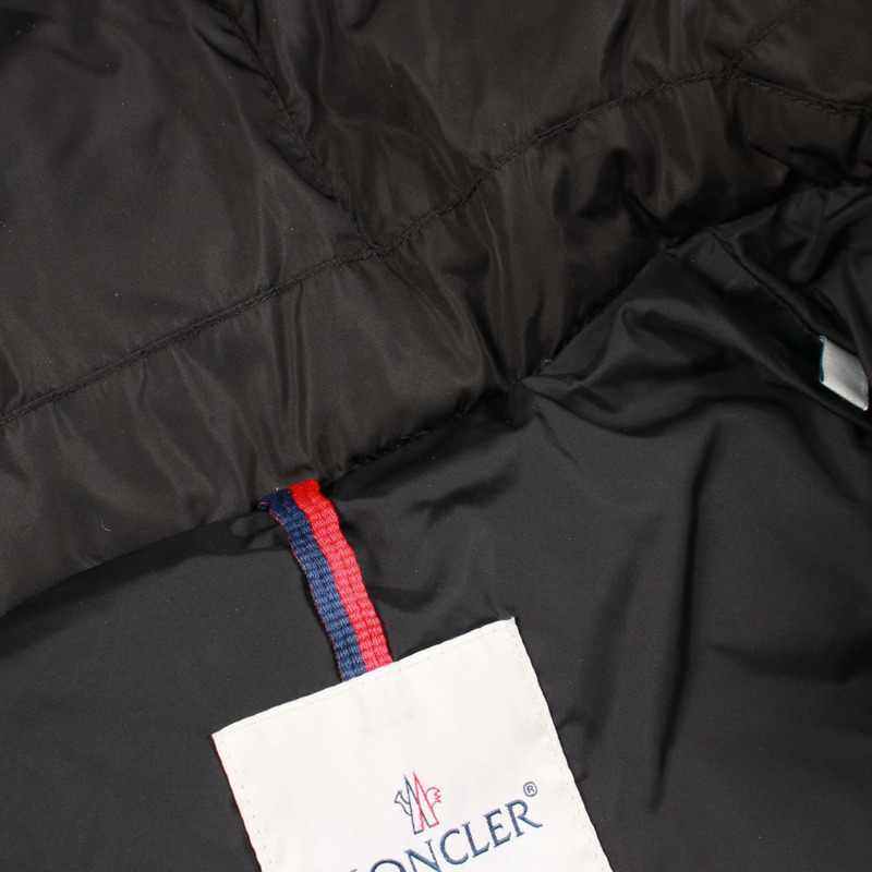 MONCLER FLAMMETTE 羽絨外套 #0 連帽衫 4993105 尼龍 黑色 二手 女款-7