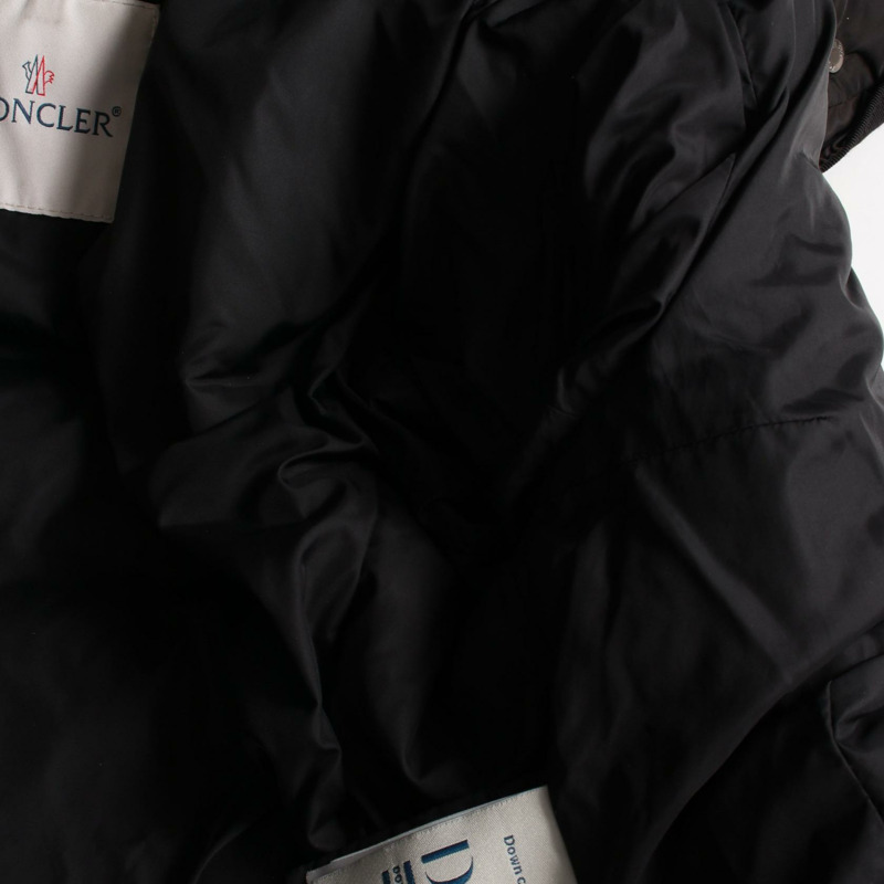 MONCLER FLAMMETTE 羽絨外套 #0 連帽衫 4993105 尼龍 黑色 二手 女款-11