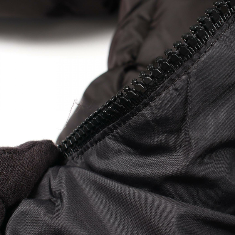 MONCLER FLAMMETTE 羽絨外套 #0 連帽衫 4993105 尼龍 黑色 二手 女款-12