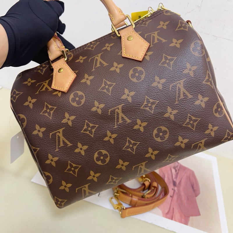 LV 路易威登 speedy25 波士頓枕頭包-2