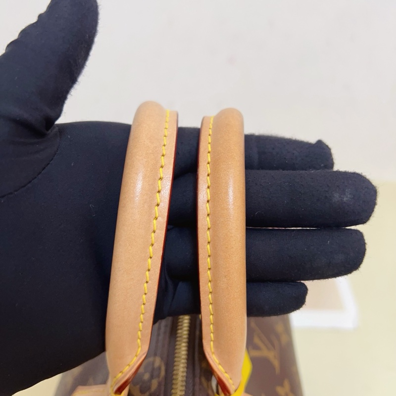 LV 路易威登 speedy25 波士頓枕頭包-6