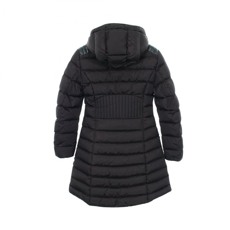 MONCLER TALEV 羽絨外套 F20931C56400 尼龍黑色 二手 女款 0 碼-1