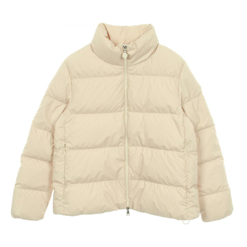 MONCLER MAUZUN 羽絨外套 聚酯纖維 米色 #0 二手 女款-0