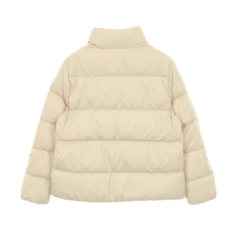 MONCLER MAUZUN 羽絨外套 聚酯纖維 米色 #0 二手 女款-1