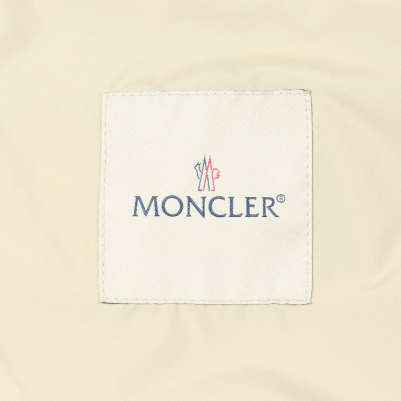 MONCLER MAUZUN 羽絨外套 聚酯纖維 米色 #0 二手 女款-2