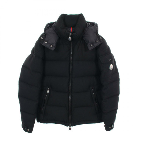 MONCLER MONTGENEVRE Montgenevre 羽絨外套 G20911A53700 羊毛 黑色 二手 男款