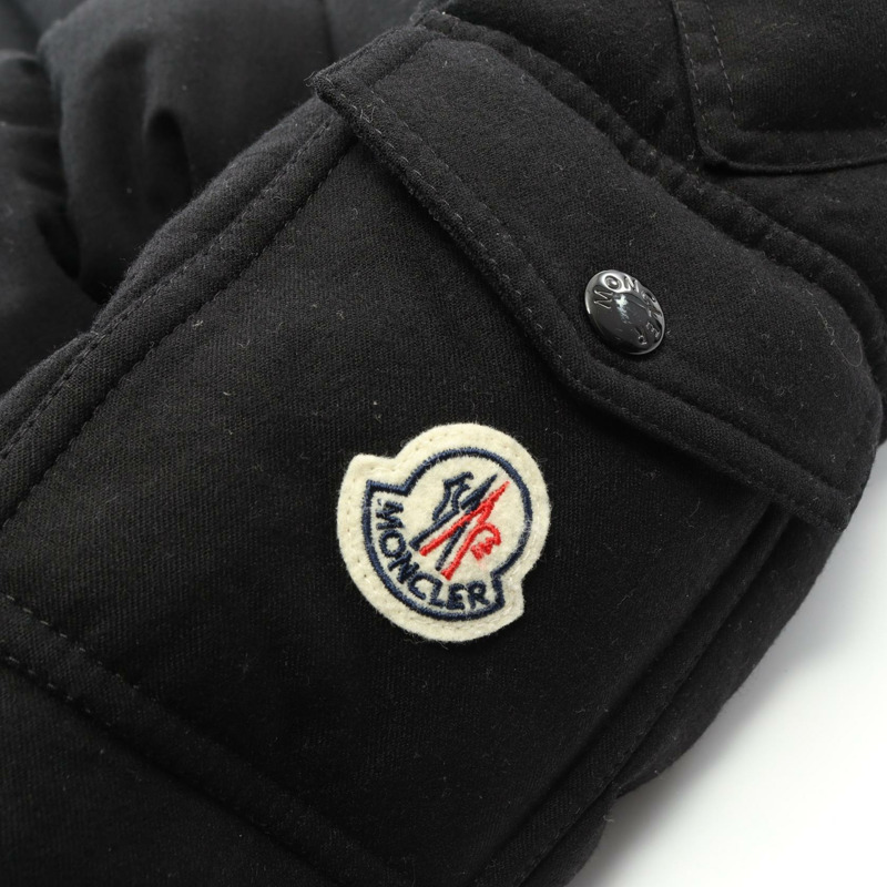 MONCLER MONTGENEVRE Montgenevre 羽絨外套 G20911A53700 羊毛 黑色 二手 男款-4