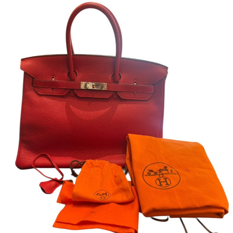 【美收精品】HERMES紅色BIRKIN 5-117-0
