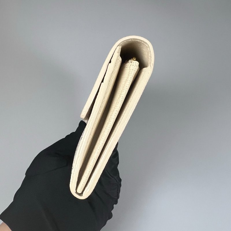 LV N61735 白棋盤格紋長夾-2