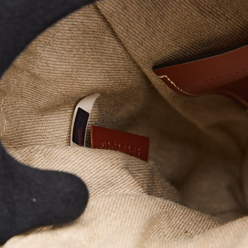 二手Chloé 草編水桶包-11