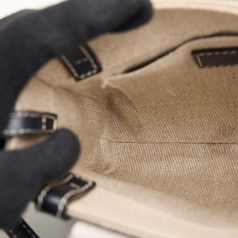 二手Chloé woody tote mini/深藍-15