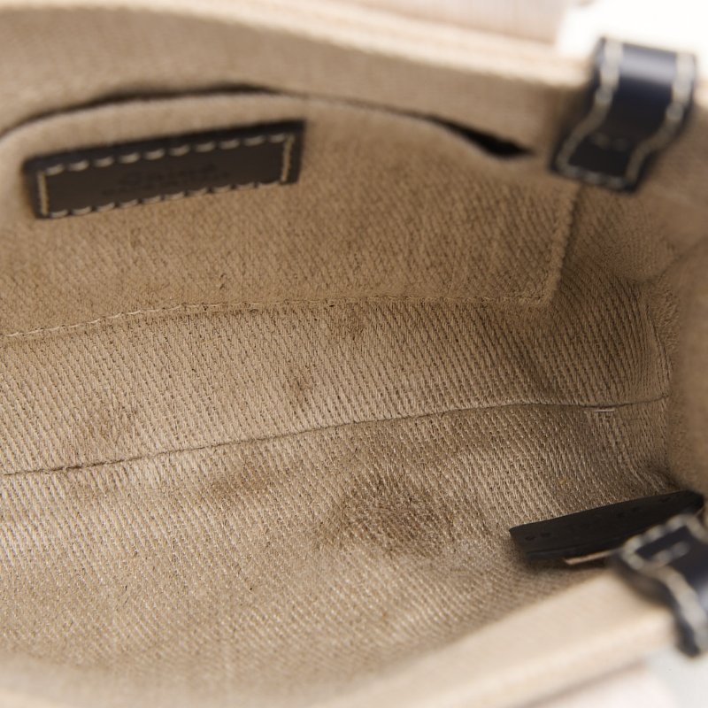 二手Chloé woody tote mini/深藍-16